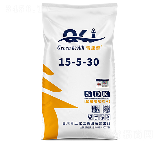 青康健硫酸鉀型復(fù)合肥料15-5-30-臺(tái)灣青上