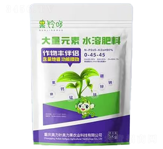 大量元素水溶肥料0-45-45-果鈴哆-奧力葉奧力果