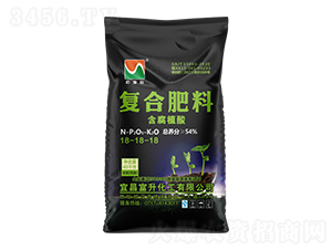 48%含腐植酸復(fù)合肥料18-18-18-石寶山-富升化工